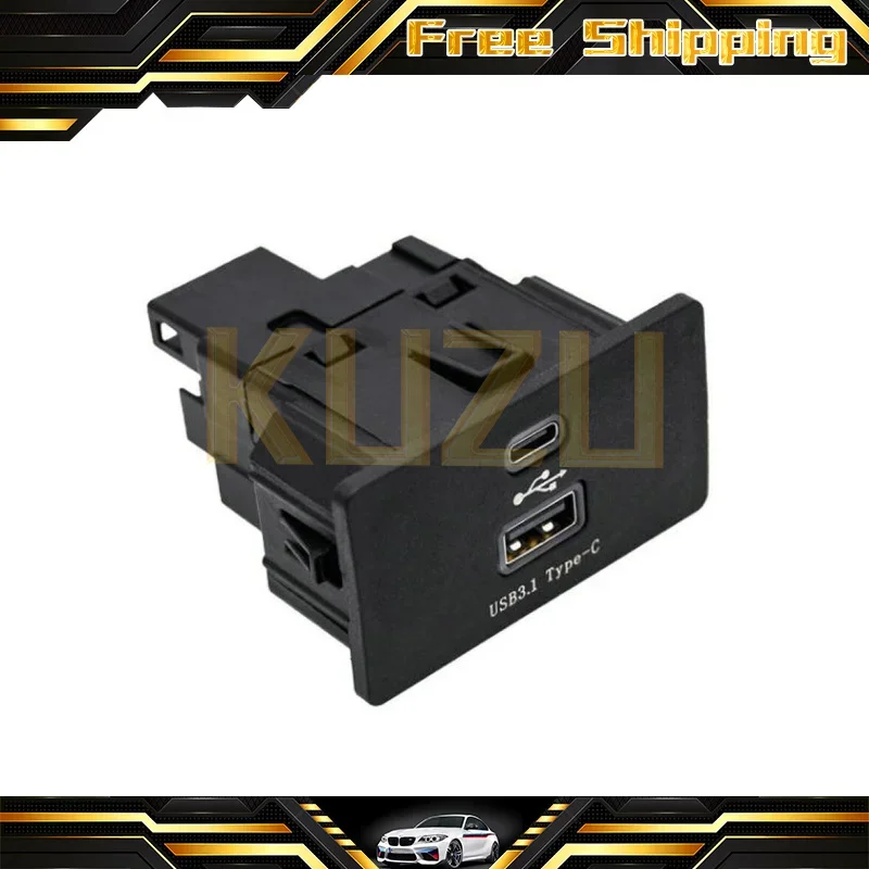 HC3Z-19A387-E HC3Z-19A387-D HC3Z-19A387-B Media Hub USB Module Sync Double Port For Ford EDGE F-150 F-250 F-350