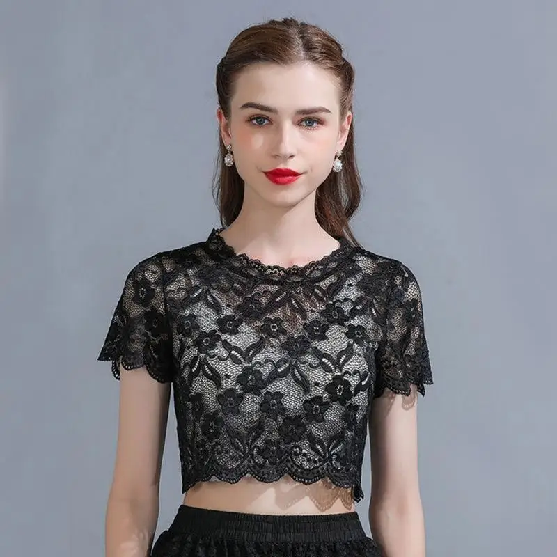 Y88A LACE FLORAL INFERIOR DA CLARA CAMADA MEIA CLARA TOPS BONDROS MENINAS LOW TOPS 1PC