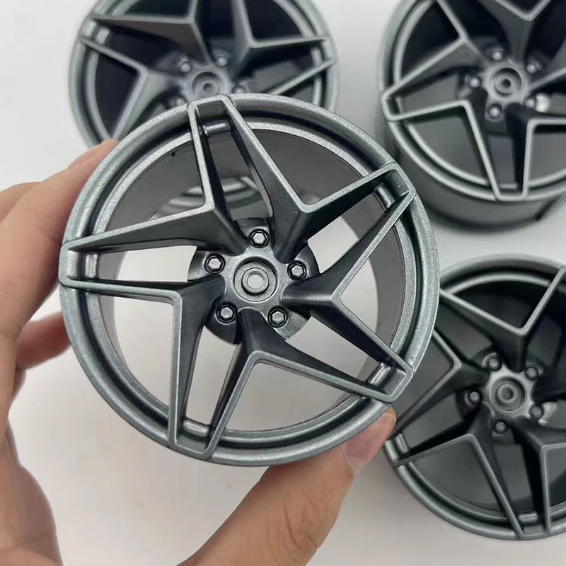 Metallic Custom Wielnaaf Bouwsteen Accessoires Zwart Sliver GLOD Plating Hub Voor Lego Schaal 1:8 Bouwstenen Auto