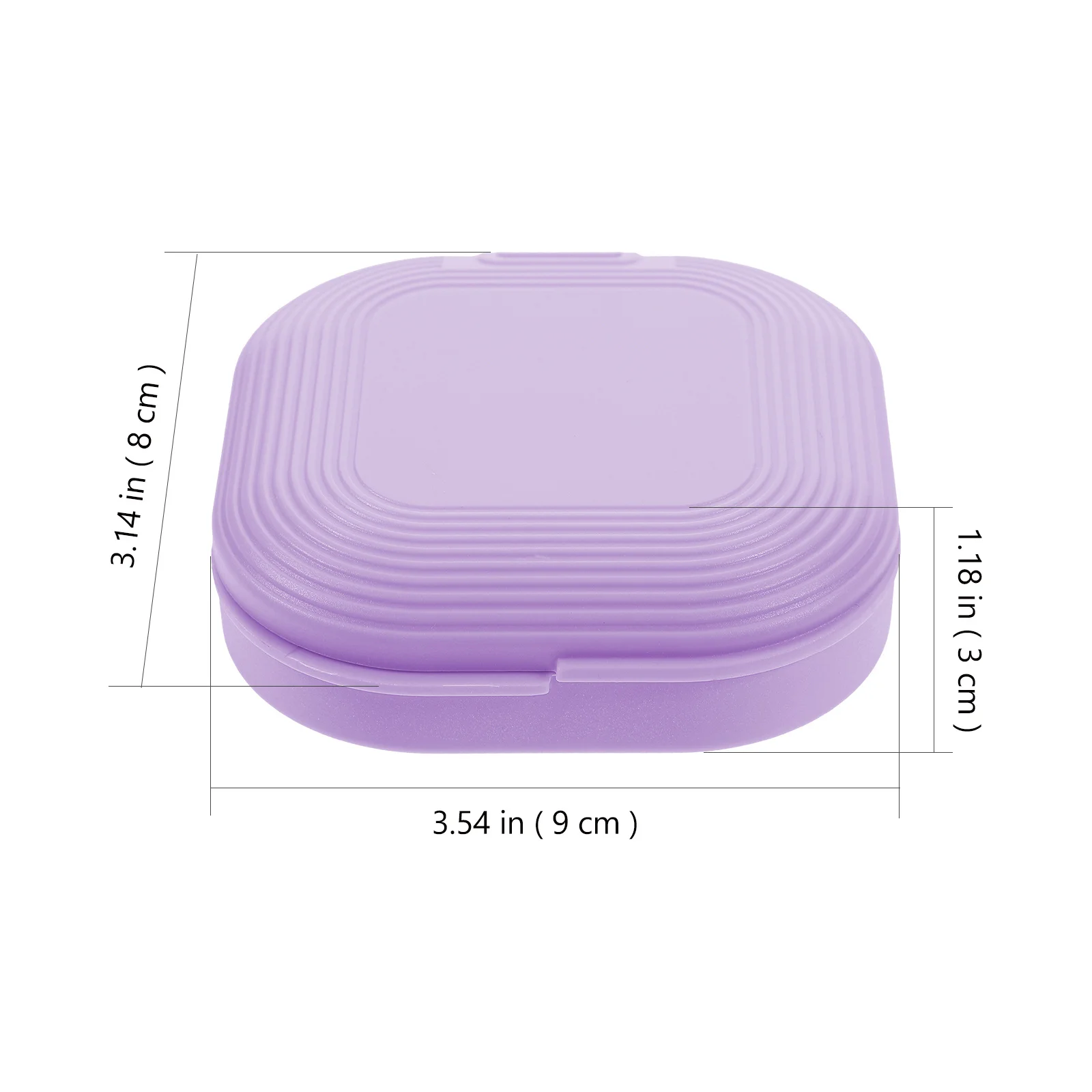 

Denture Box Compact Orthodontic Retainer Case Reusable Portable Teeth Brace Storage for Business Trip Camping Indoor Use