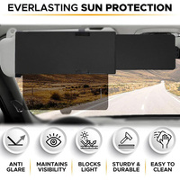 1Pcs Car Sun Visor Extender Anti-glare Sun Blocker Car Window Sunshade And UV Rays Blocker Universal For Cars Accessories
