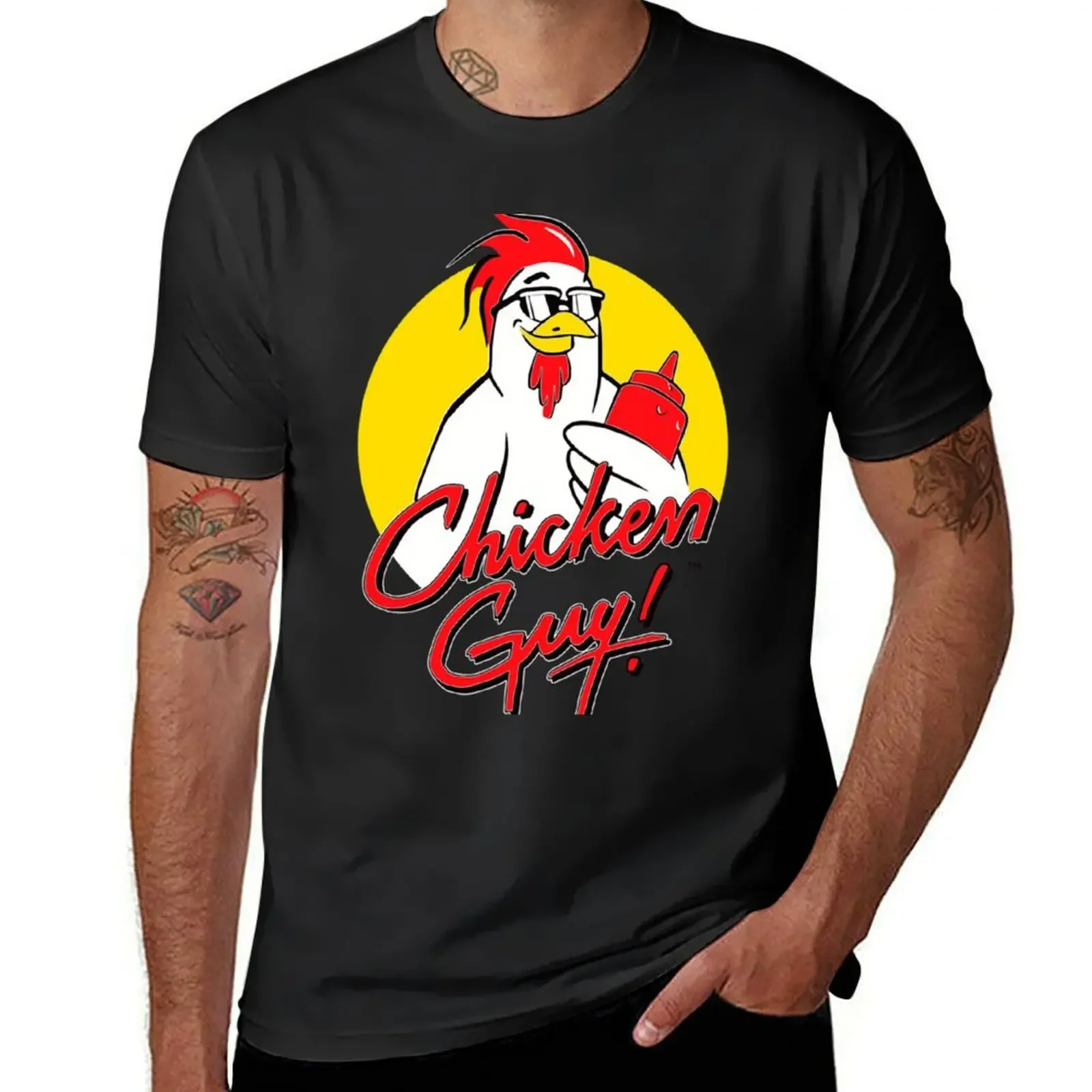 

Fieri Chicken Guy! slated for downtown T-Shirt baggy shirts summer tops outfits for men