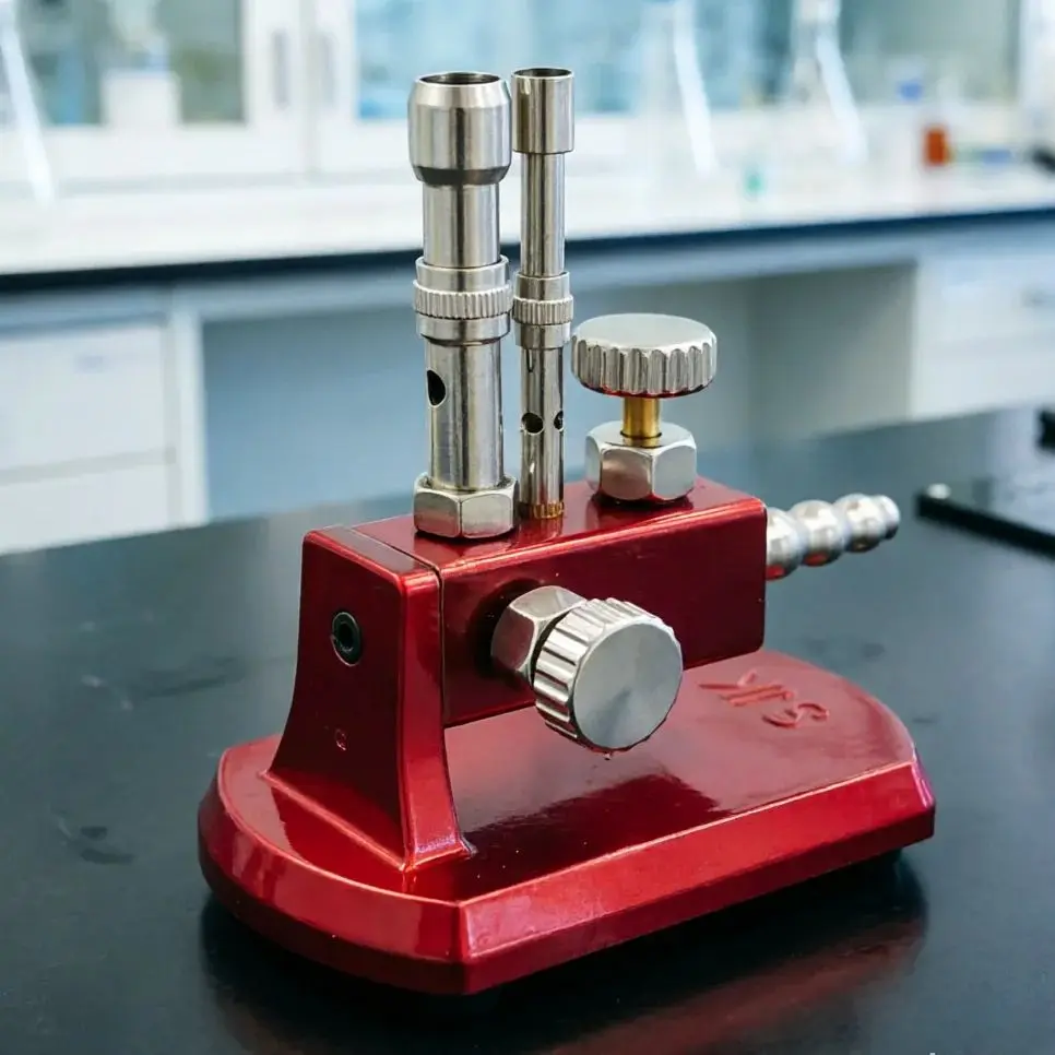 

Газовая горелка JINGT с двойной трубкой и регулировкой наклона, лабораторная пропановая горелка, нагревательная лампа, стоматологическая горелка Бунзена, оборудование для физики и химии