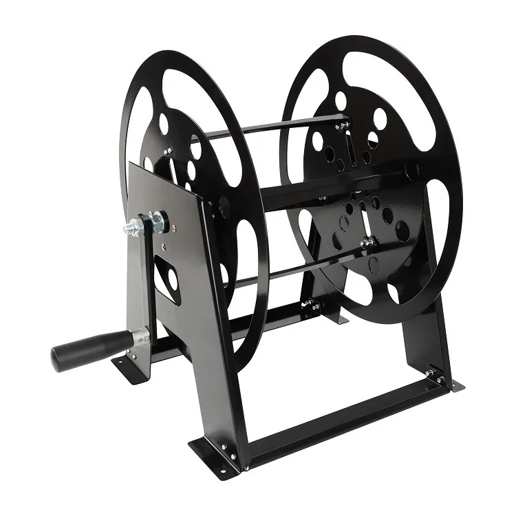 

Thick wire winding car pay-off frame Winding reel Water pipe reel Water pipe storage rack