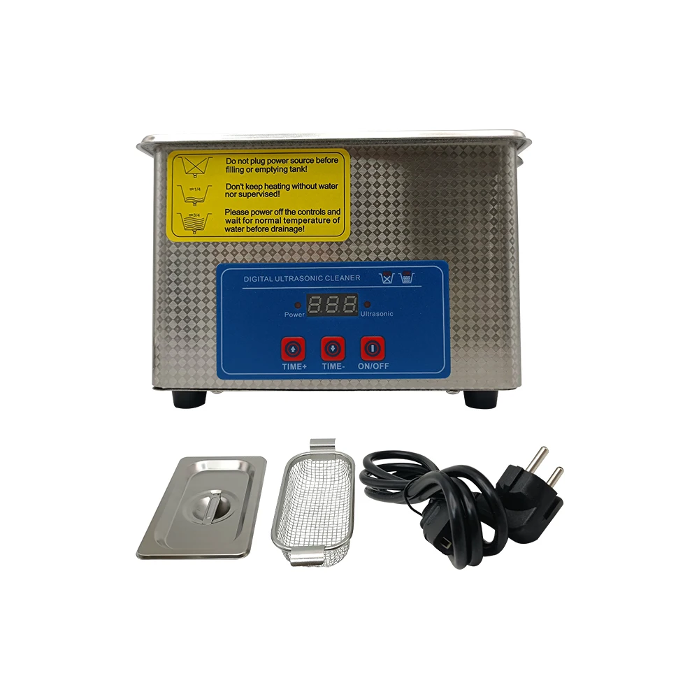 

Household Digital Ultrasonic Cleaner 60W Stainless Steel Bath 110V 220V Degas Ultrasound Washing for Injectors