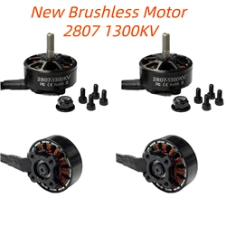 Nowy X2807 2807 1300kv bezszczotkowy silnik 2-6s 4mm łożysko silnik wału do Rc Fpv wyścigowy dron Multi helikopter Diy Upgrade Compone