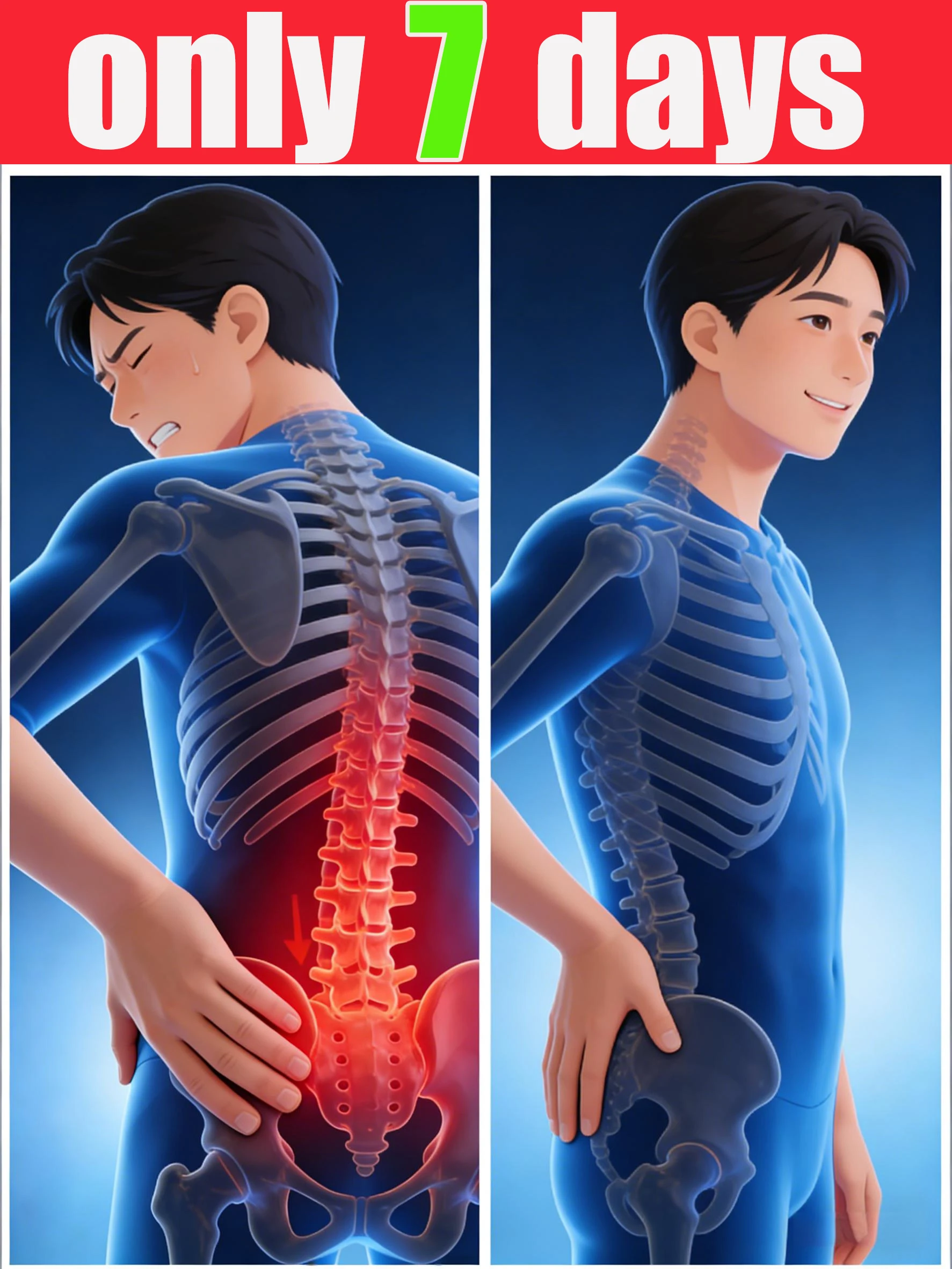 2025 hot Lumbale en Knie Vitality Spray Gratis verzending