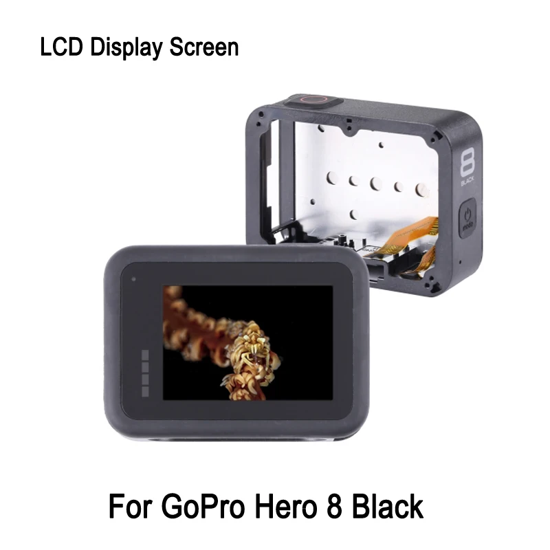 

LCD Display Screen with Frame For GoPro Hero 8 Black Action Camera Touch Screen and Digitizer Full Assembly Replacement Part