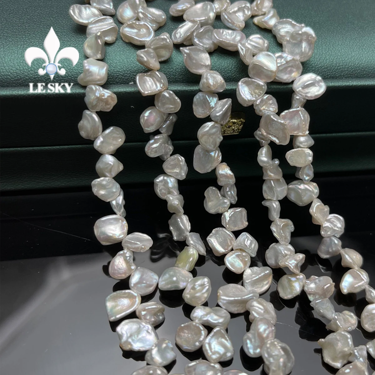 Baroque Pearl Petals Natural Freshwater Pearl Loose Spacer Beaded for Making DIY Jewerly Necklace Bracelet Accessories 7-8mm