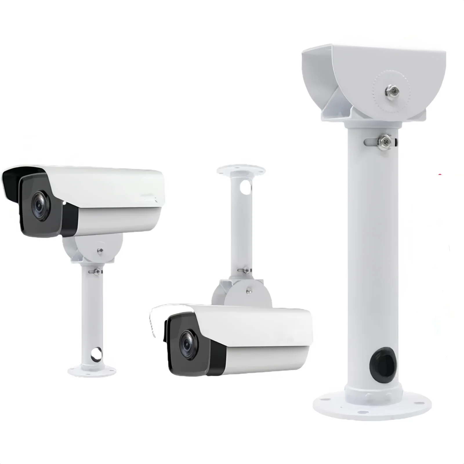 I Type Security Camera Ceiling Mount Bracket Aluminum Alloy Lengthening Thickened Straight Tube CCTV Camera Vertical Mount Stand