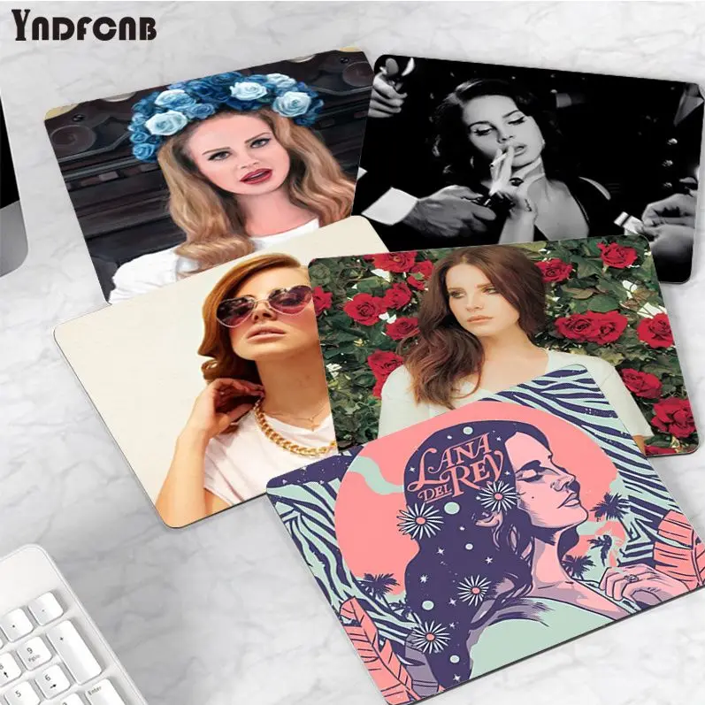 

Lana Del Rey Animation Desktop Desk Mat Kawaii Gaming Accessories Students Writing Pad For Teen Girls Bedroom