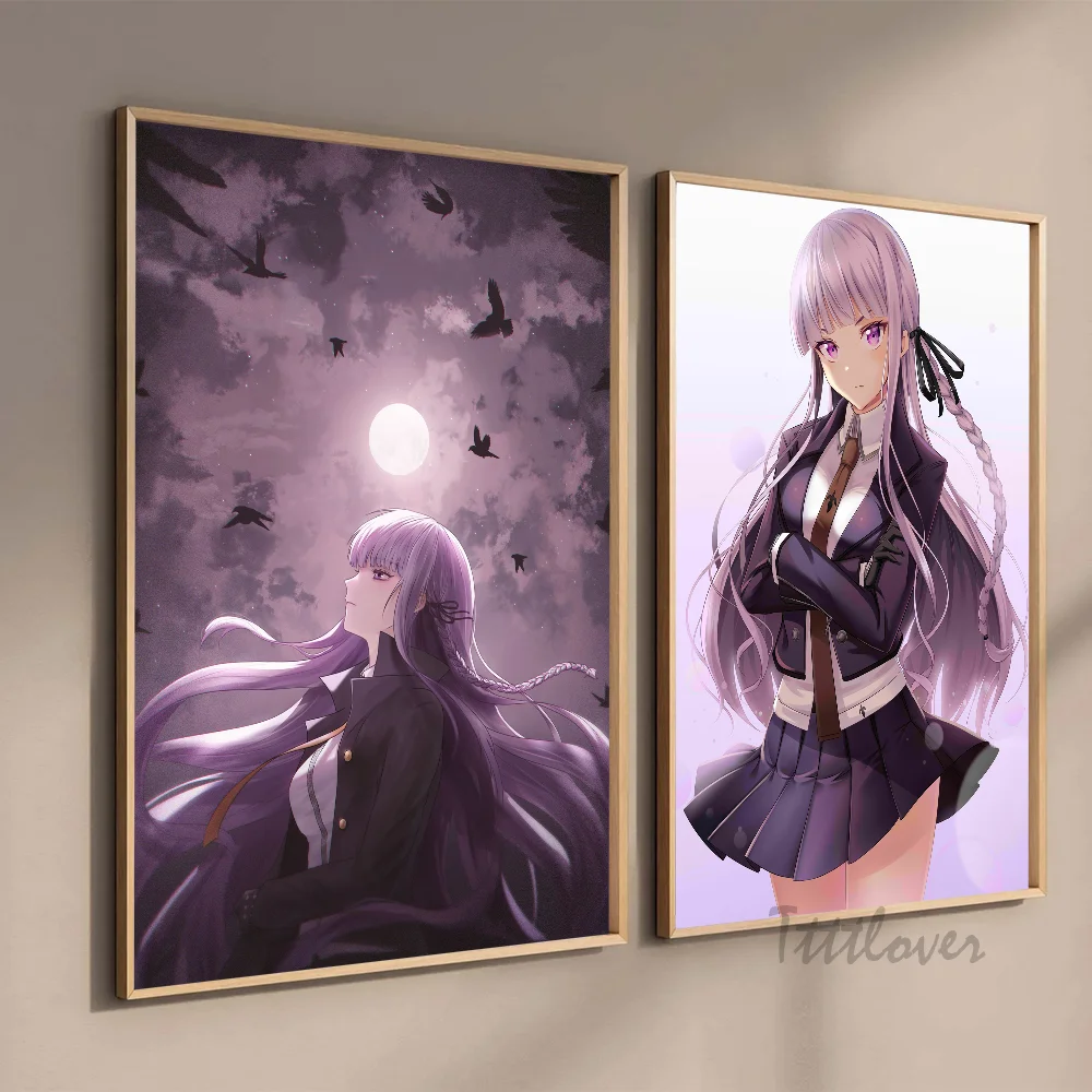 Japanese Anime Kyouko Kirigiri Danganronpa Poster Stickers Art Wall Murals Decor Game Room Decor Gifts HD Painting