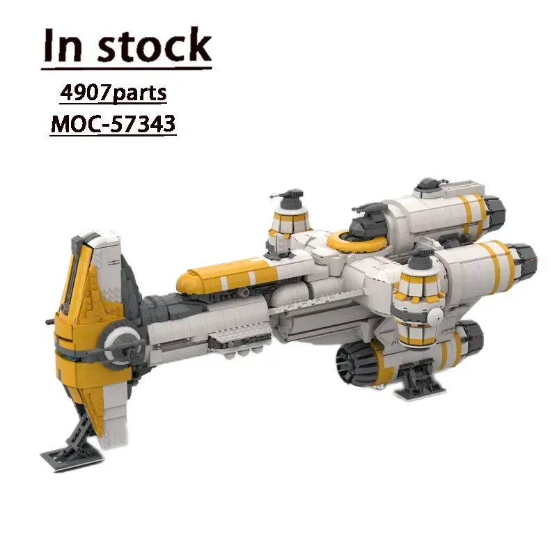 MOC-57343UCS Hammerhead Corvette Lightmaker ensamblado un modelo de bloques de construcción de retazos 4907 piezas juguete para regalo de cumpleaños para niños