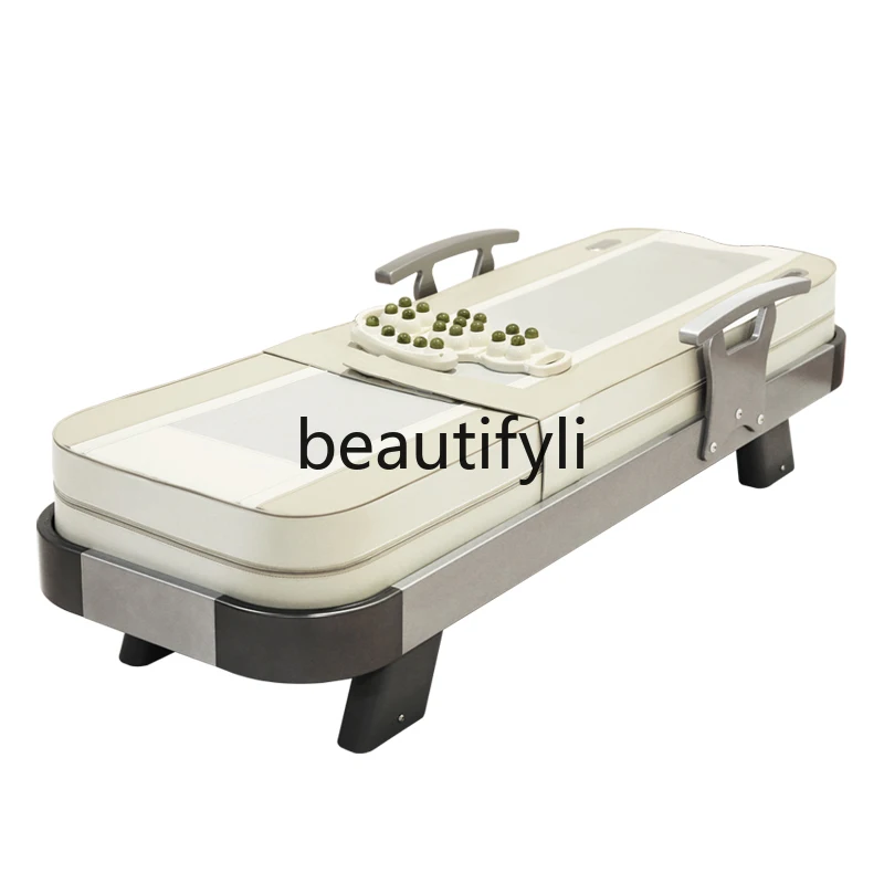 

Multifunctional jade warm physiotherapy bed spine combing bed warm jade home