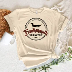 Dachshund tshirt women active wear printed design comfortable t-shirts female 2000s clothing