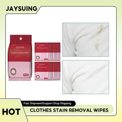 Laundry Stain Removal Wipes Strong Oil Stain Dirt Removal Water-Free Laundry Artifact Dry Cleaner Agent Clothes Wiping Wet Paper