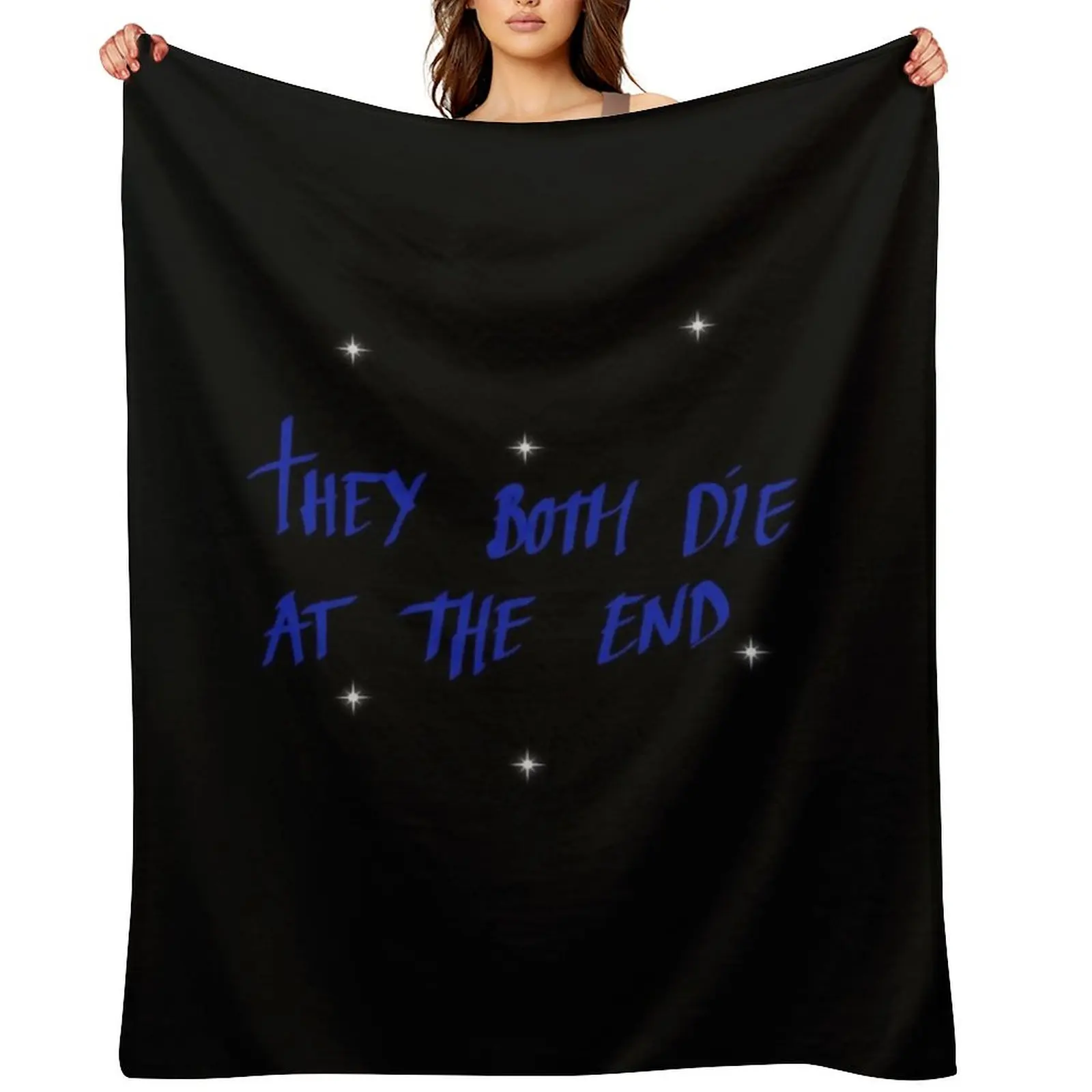 

They both die at the end Throw Blanket Personalized Gift Plaid halloween for babies Blankets