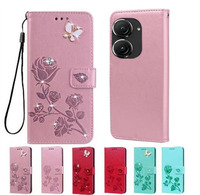 Magnetic Leather Case For ASUS Zenfone 3 4 6 6Z 9 9Z 10 Z Max Pro ZC554KL ZE520KL ZE554KL ZS590KS Coque Case Flip Wallet Cover