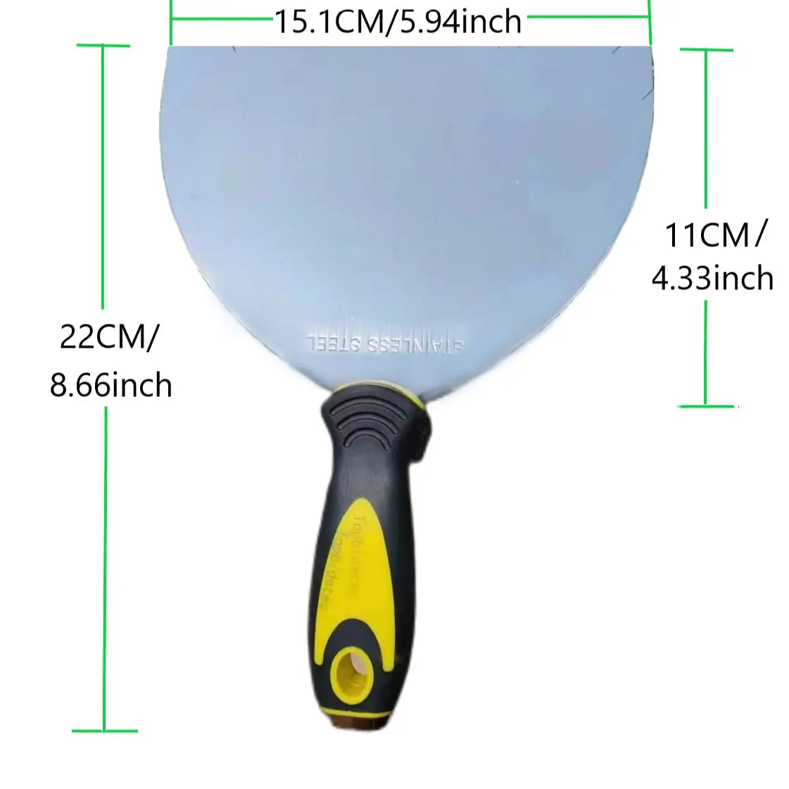 LiTuiLi Plamuurmes 6-inch Skimming Blade Schilderij Afwerking Vullen Spatel Stukadoors Roestvrij staal Constructiegereedschap