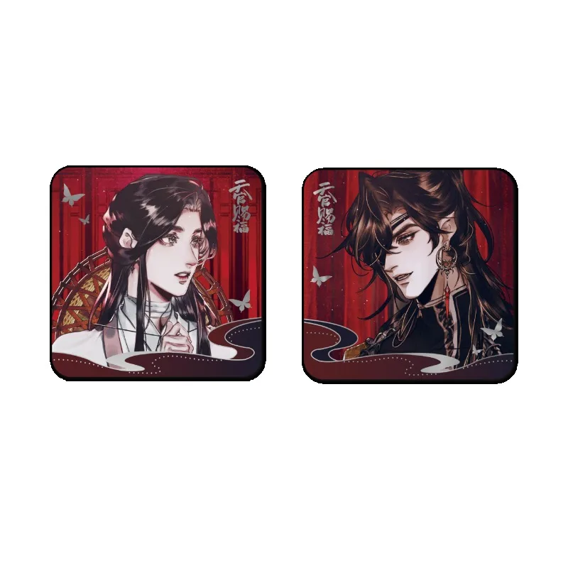 شارة السماء الرسمية من سلسلة Feng Mo Yu Xian شارة Merch Shikishi من الأكريليك الرمال المتحركة Xie Lian، Hua Cheng