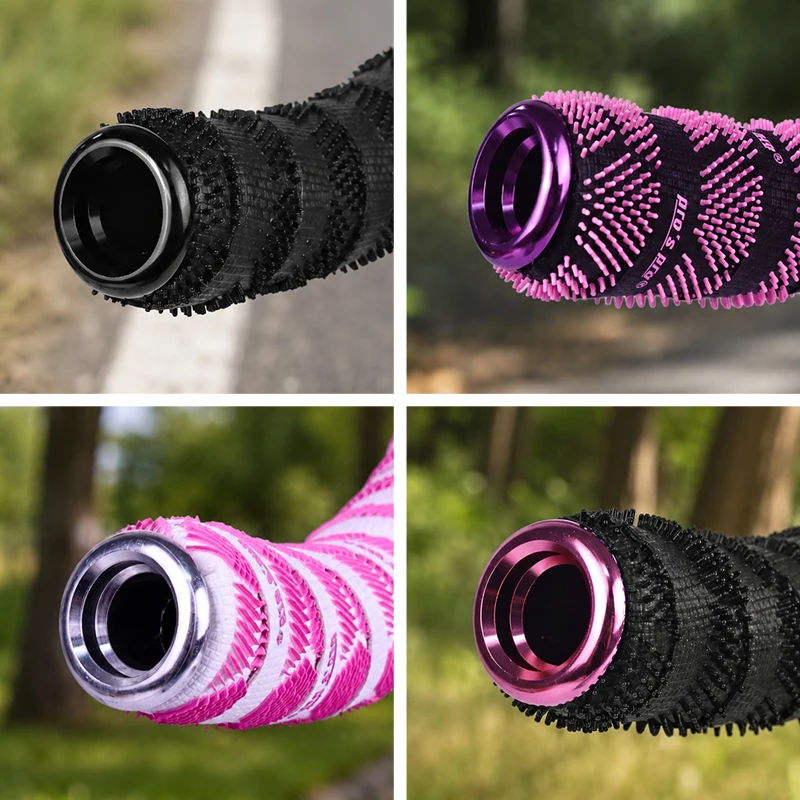 1 Paar Fahrrad-Lenkerendstopfen aus Aluminiumlegierung, Fahrrad-Lenkergriffkappen, mehrfarbig, MTB-Rennrad-Zubehör – Detail 14