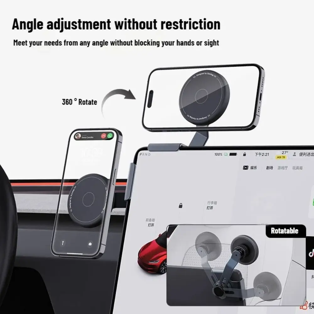 

Универсальный автомобильный держатель для телефона из АБС-пластика и алюминиевого сплава, силиконовый кронштейн-зажим, регулируемое крепление для мобильного телефона в автомобиль