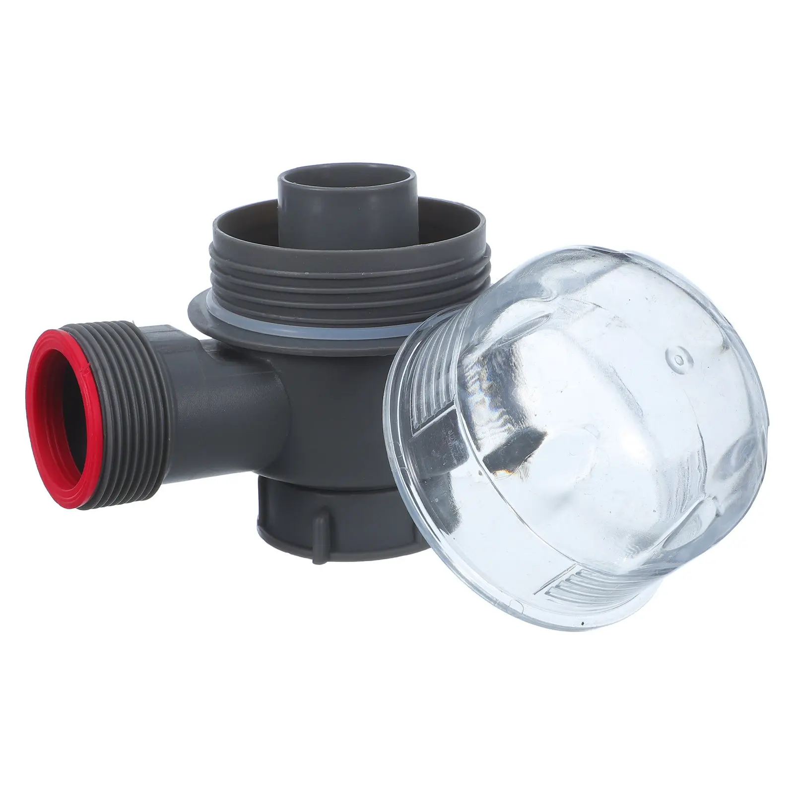 Transparent Sink Trap P-Trap Replacement Quick Clean Removable Leak-Proof Drain Pipe Connector Kitchen Bathroom Garbage Disposal