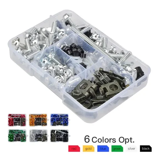 Imagen 2 del producto 177 Uds Kit de pernos de carenado tuerca de tornillos de aleación CNC para Honda CBR600RR CBR900RR CBR929RR CBR1000RR CBR 600RR 900RR 929RR 1000RR 600