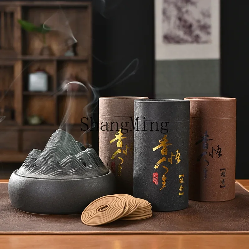 

CL ceramic incense burner household indoor sandalwood agarwood tray holder incense burner creative ornament