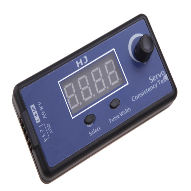 Servo tester aluminum shell multifunctional with CCPM electric adjustable motor speed controller with screen display