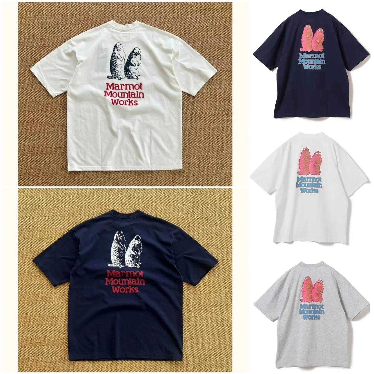 

Couples Summer Cotton T-irt Loose Fit ort Sve Print Design Skin-friendly Breathable round Ne Top for Men And Women