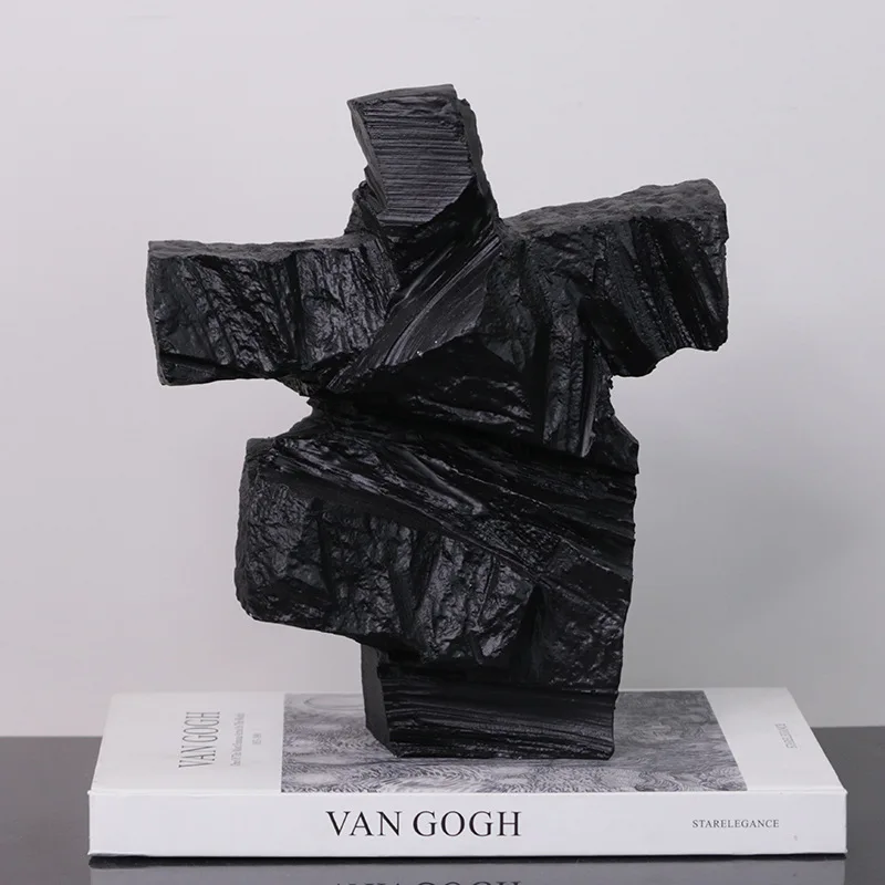 

Modern Model House Entrance Tai Chi Figure Sculpture Ornament Living Room Abstract Decoration Office Crafts