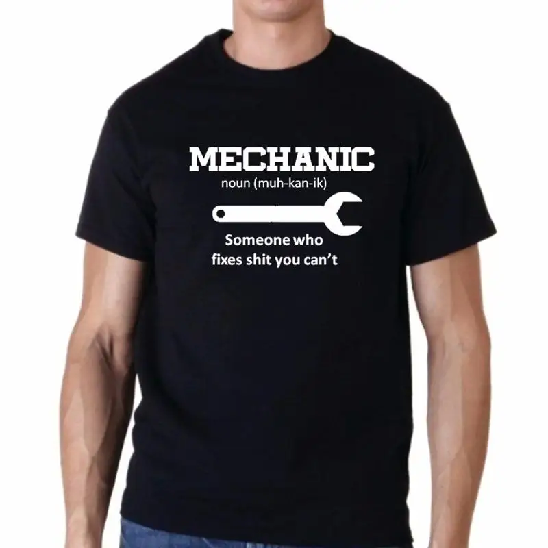 

Мужчины Механик Некоторые, кто фиксирует S t You Can't рубашка Забавная идея Юмор