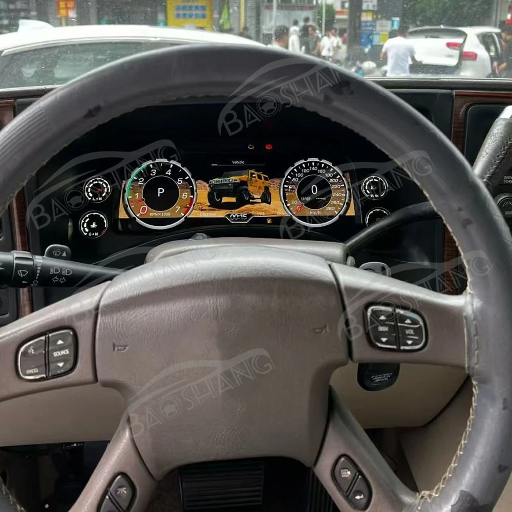 LCD Digital Cluster Virtual Cockpit for 2003-2006 LCD Instrument Panel Car Speed Meter