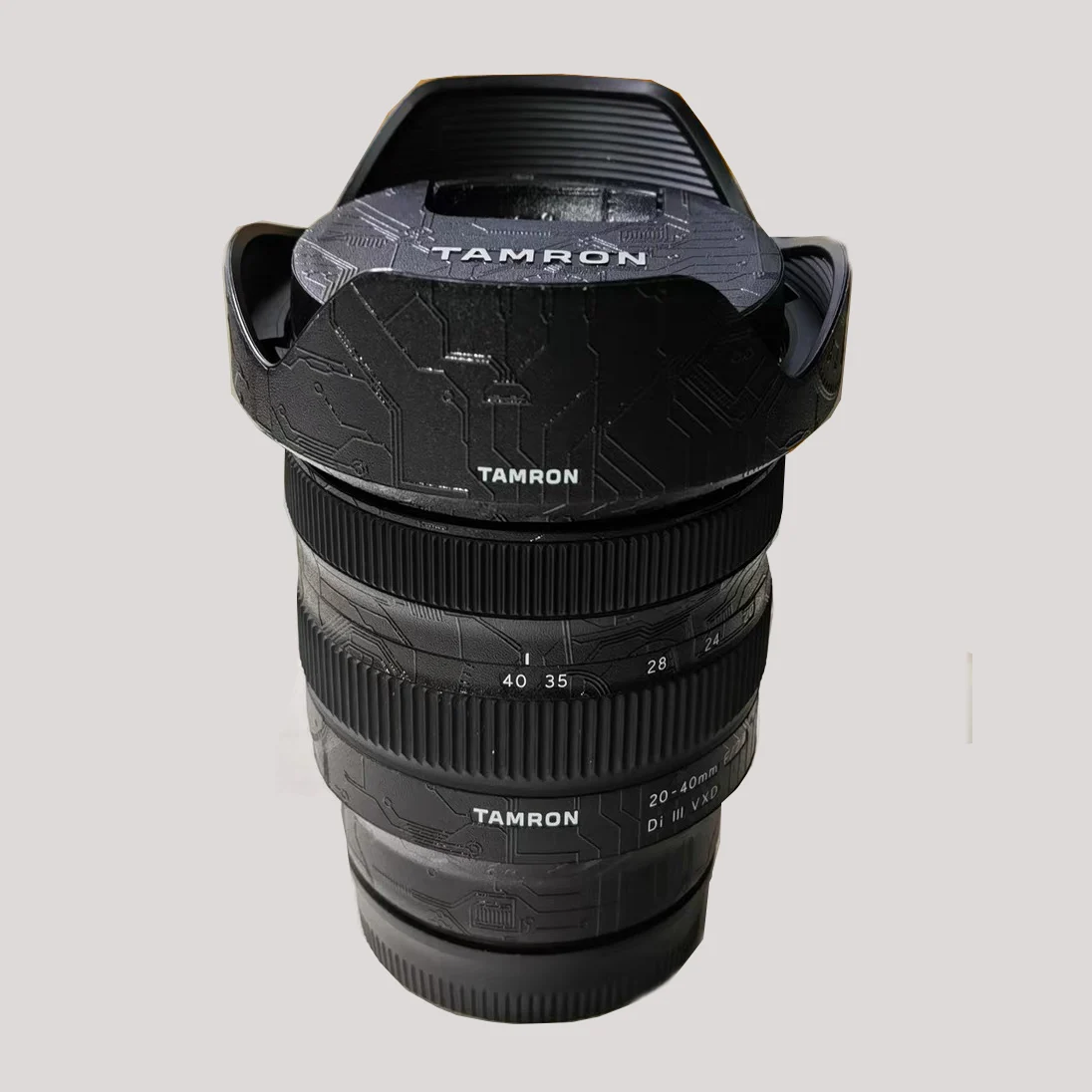 タムロン-アクションカメラレンズ用ビニールラップフィルム,20-40 f2.8デカール,20-40mm, 2.8 f,2.8,di iii,vxd,a062,sony e mount