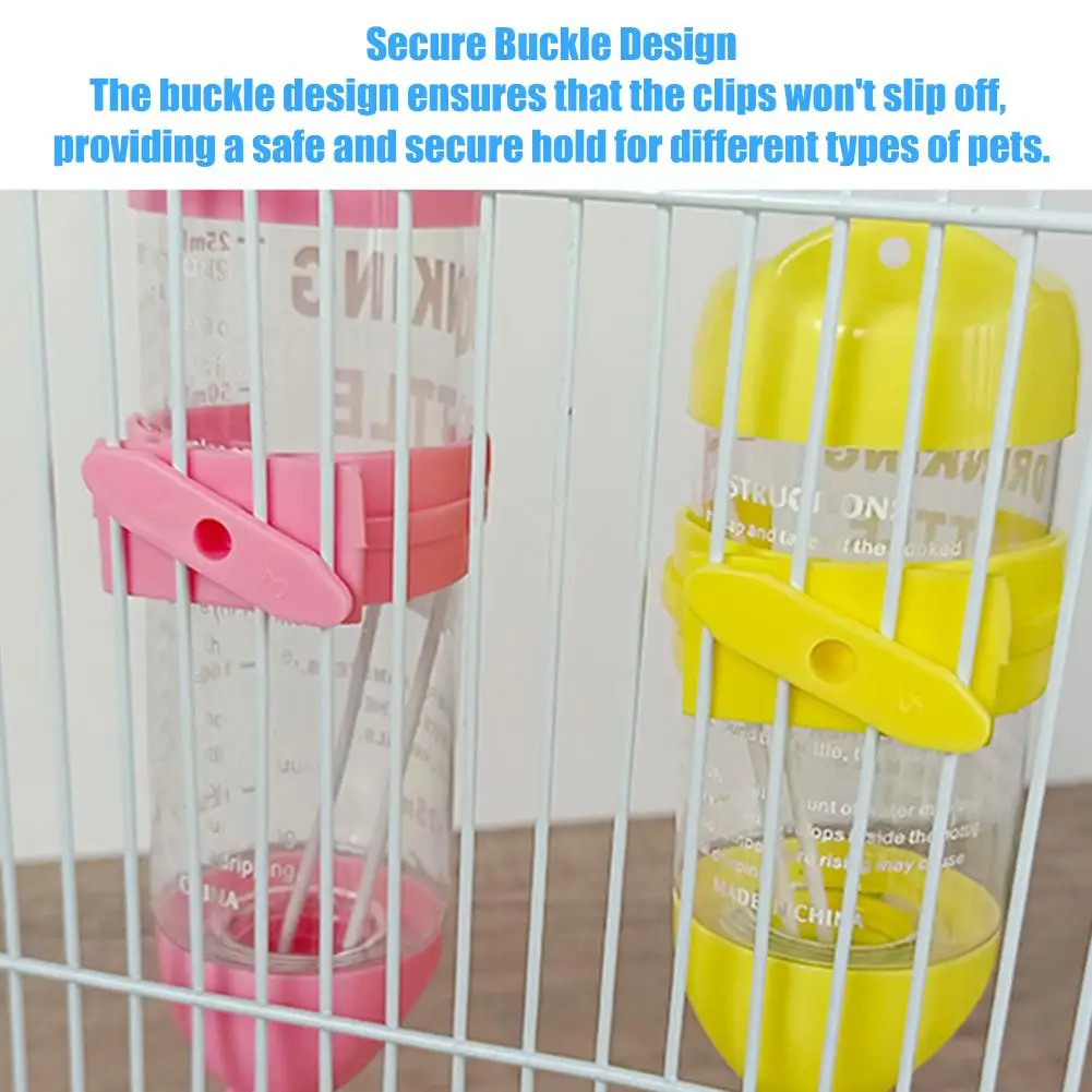 Hanging Hamster Drinker Water Bottle Dispenser Feeder Hanging Pet Dog Guinea Pig Squirrel Rabbit Drinking Head Pet Drinker Stand
