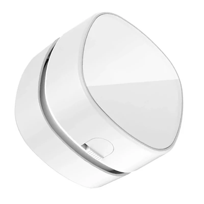 Desktop Vacuum Cleaner Mini Table Dust Sweeper Crumb Vacuum Cleaner Handheld Cordless White