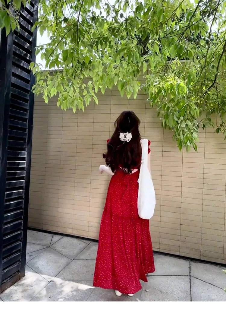 Vestidos Sin Mangas Vestido De Mujer Cumpleaños Mujer Verano Satén Con Cuello En V Correa De Espagueti Una Línea Ajustable Vacaciones Resort Vacaciones Y2K