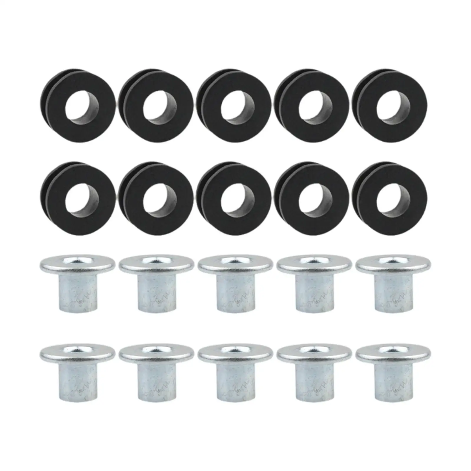 

20Pcs Shock Absorber Mount Bushing Grommets Motorbike Replaces Parts Buffer Pad Set for Kawasaki Easy Installation Durable