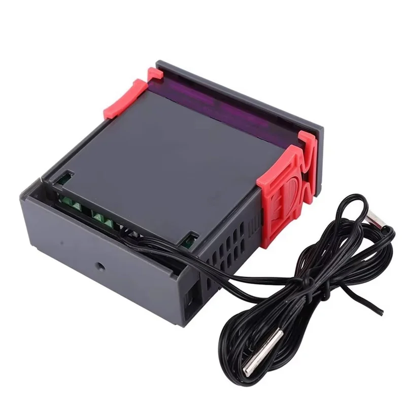 

TFORU-Dual Digital STC-3008 Temperature Controller Two Relay Output Thermostat Heater With Probe Temperature Controller 110-220V