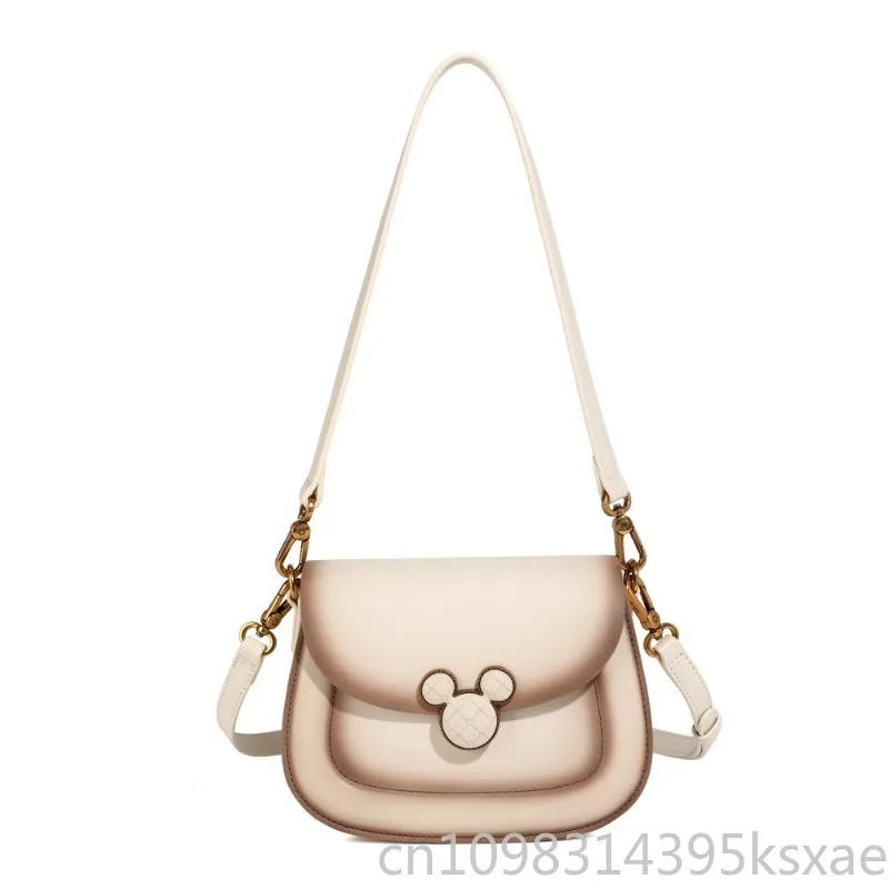 

Женская маленькая квадратная сумка через плечо Disney, модная минималистичная универсальная сумка через плечо для повседневного использования