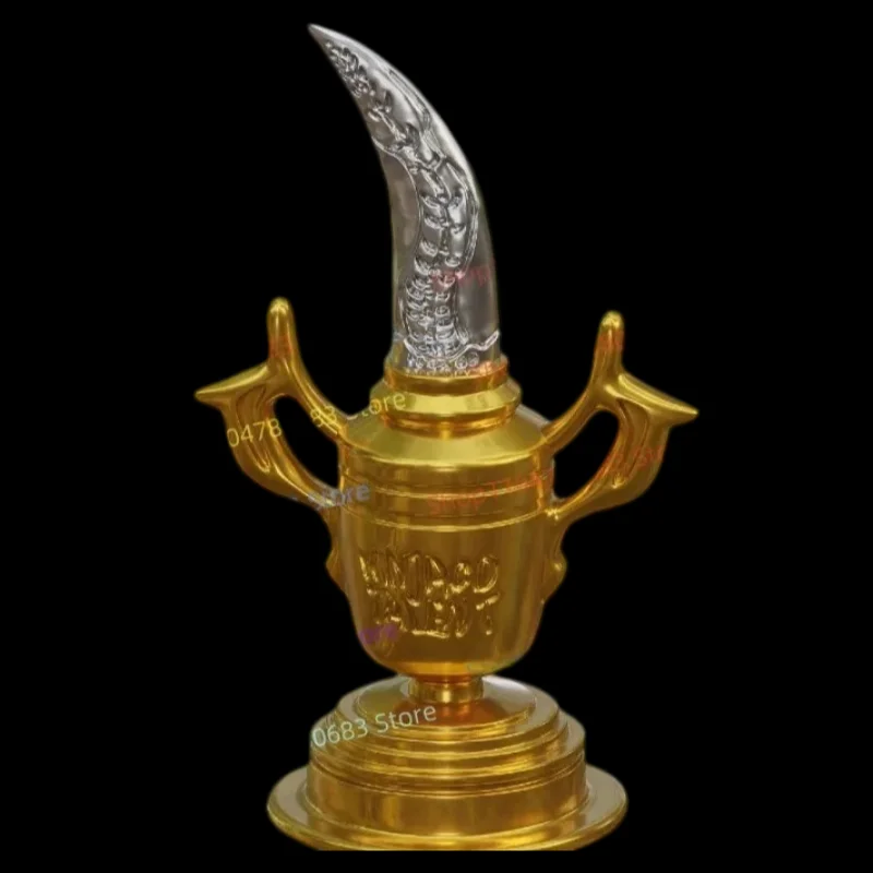 Accessoire de figurine de 5 cm, trophée doré, modèle d'arc et de flèche transparent, ornement, jouet d'anime, cadeau de vacances, objet de collection