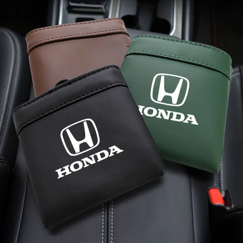 Органайзер для салона автомобиля из искусственной кожи, очки, сумка для хранения ключей и карт для телефона Honda Civic Fit Jazz Accord Pilot CRV Odyssey Passport Cit