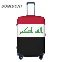 Iraq Country Flag Luggage Cover Suitcase Travel Accessories Printed Elastic Dust Cover Bag Trolley Case Protective