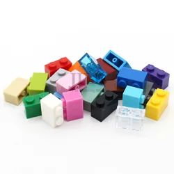 100pcs Moc Creative Thick Brick 1x2 3004 DIY Enlighten Building Blocks Classic Compatible 3004 Toys for Children