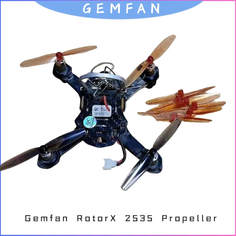 

Gemfan RotorX 2535 2.5 Inch Propeller Set 4 Pairs 2-Blade 3-Blade 4-Blade Options for FPV Racing Drone CW CCW DIY Replacement
