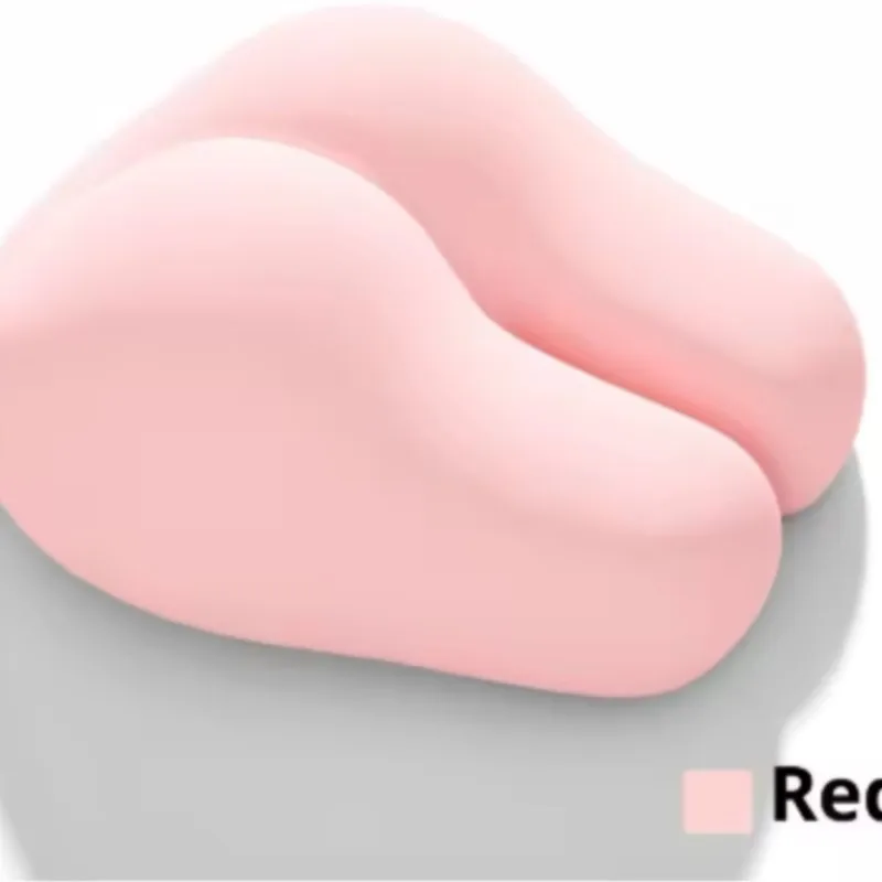 Hip-shaped Pillow for Stomach Sleeping, 3D Foam Bolster Pillow, Creative Butt Cheeky Face Down Pillow Cushion for Couples