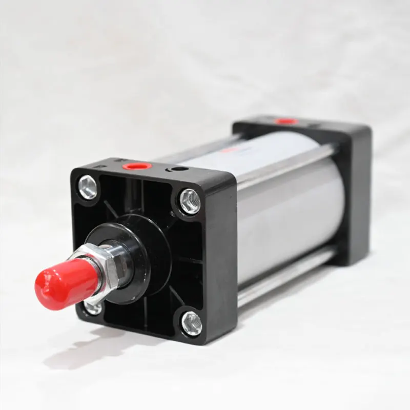 اسطوانات هوائية معيارية تتحمل 32/40/50/63 مللي متر السكتة الدماغية 100/125/150/175200/250/300/350/400/500/800/1000 مللي متر