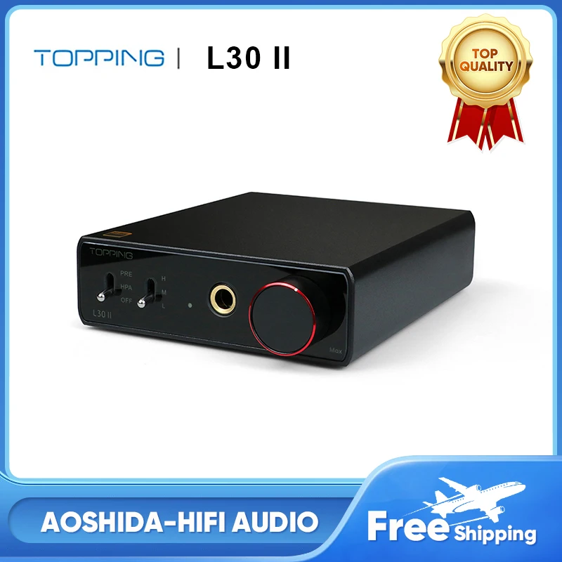 Cobertura L30 ii Nfca Amplificador de Fone de Ouvido 6.35 mm 3500mw × Hi-res Áudio Preamp 560mw × Amplificador de Alta Fidelidade
