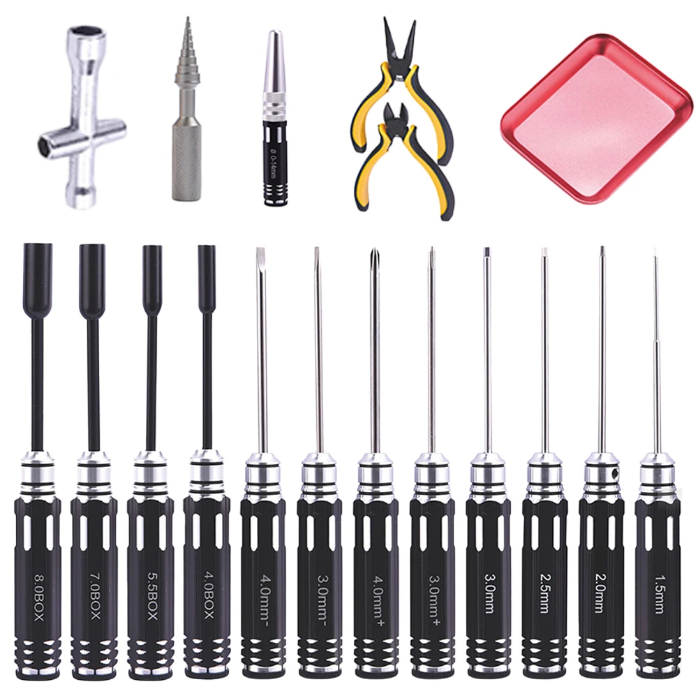 ensemble-d'outils-rc-de-18-pieces-comprenant-tournevis-pinces-cle-hexagonale-boite-a-outils-de-reparation-plateau-magnetique-pour-pieces-adapte-aux-modeles-de-voitures-rc
